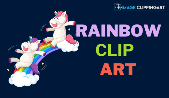 Vibrant Rainbow Clip Art